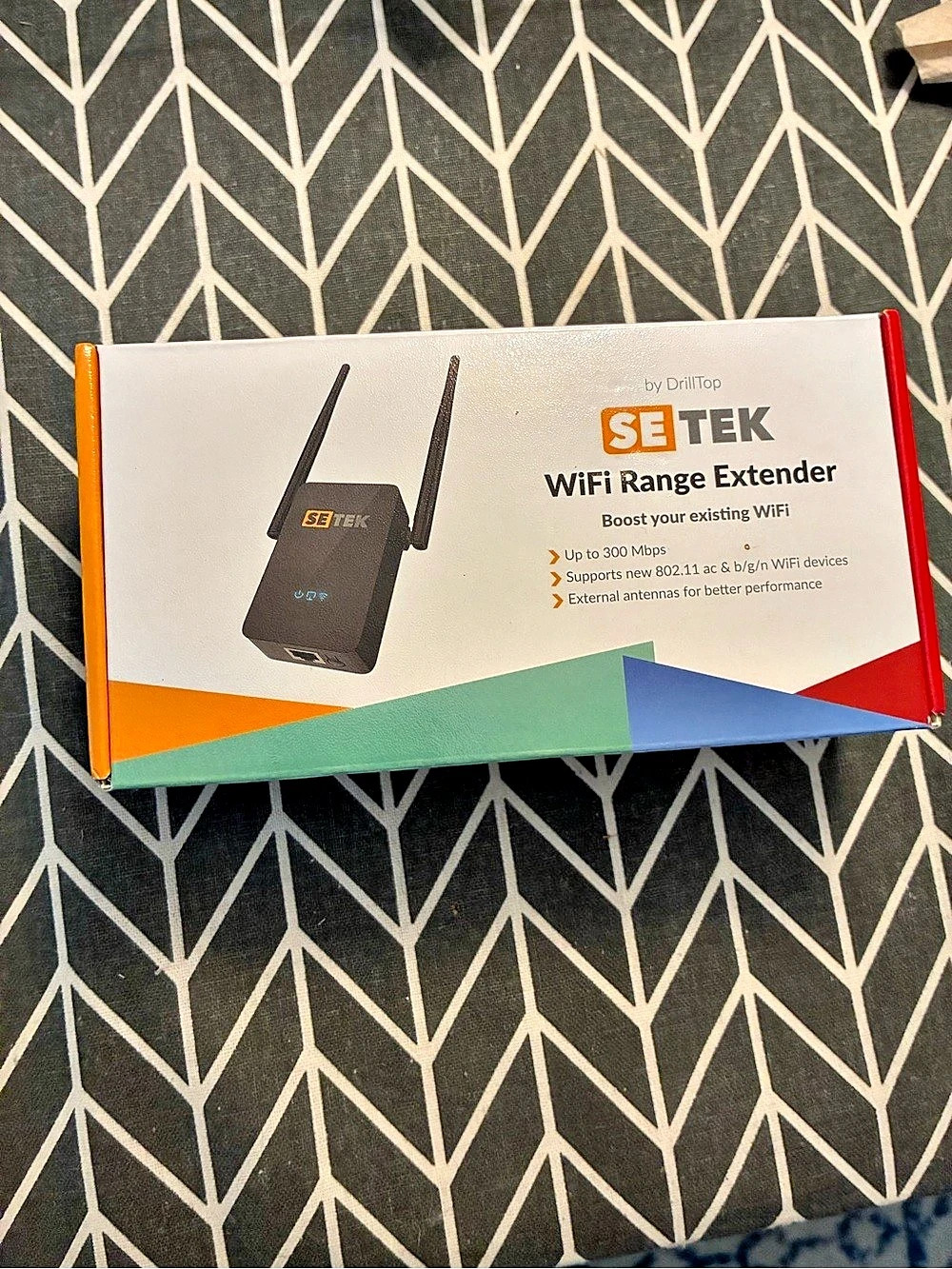 SETEK WiFi Range Extender SE-01 Black